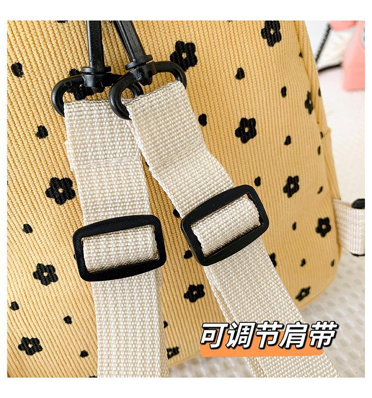 The 2024 backpack features a Japanese-style, fresh and girlish casual multi-purpose single-shoulder bag and a Korean-style, fashionable and retro crossbody bag undefined