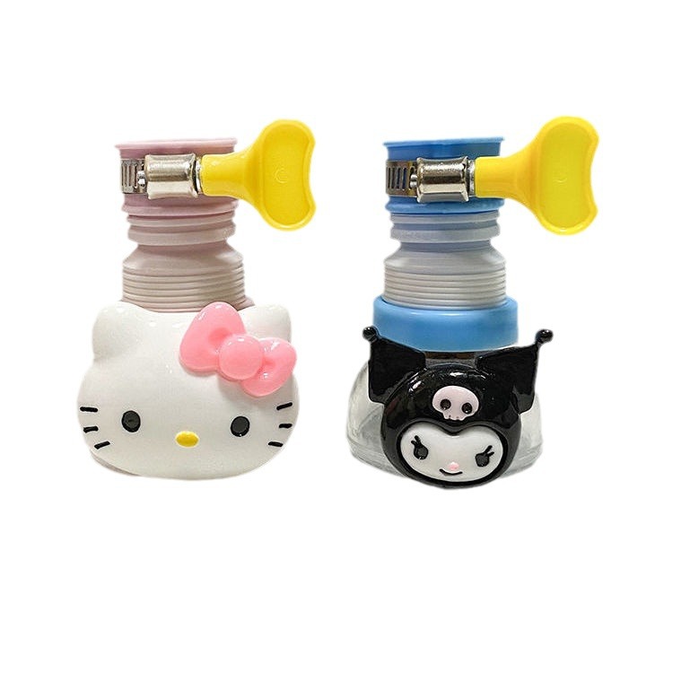 Cartoon universal splash-proof faucet extender, household splash-proof water filter for kitchen and dormitory tap water, splash-proof device Item Picture