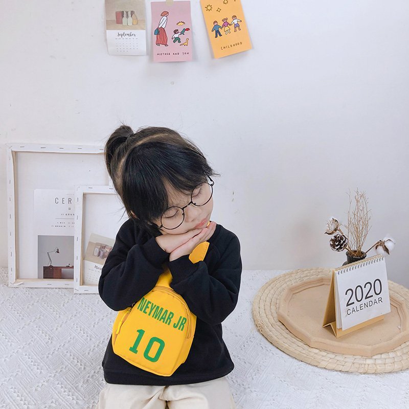 Children's crossbody bags 2021 new style sporty and cool boy chest bags, small backpacks for kindergarten babies going out trend Specification drawing