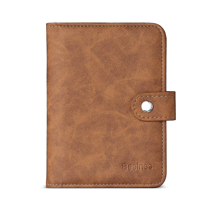 Ailun's new anti-magnetic RFID travel passport holder and leather Amazon passport case for foreign trade supply Item Picture