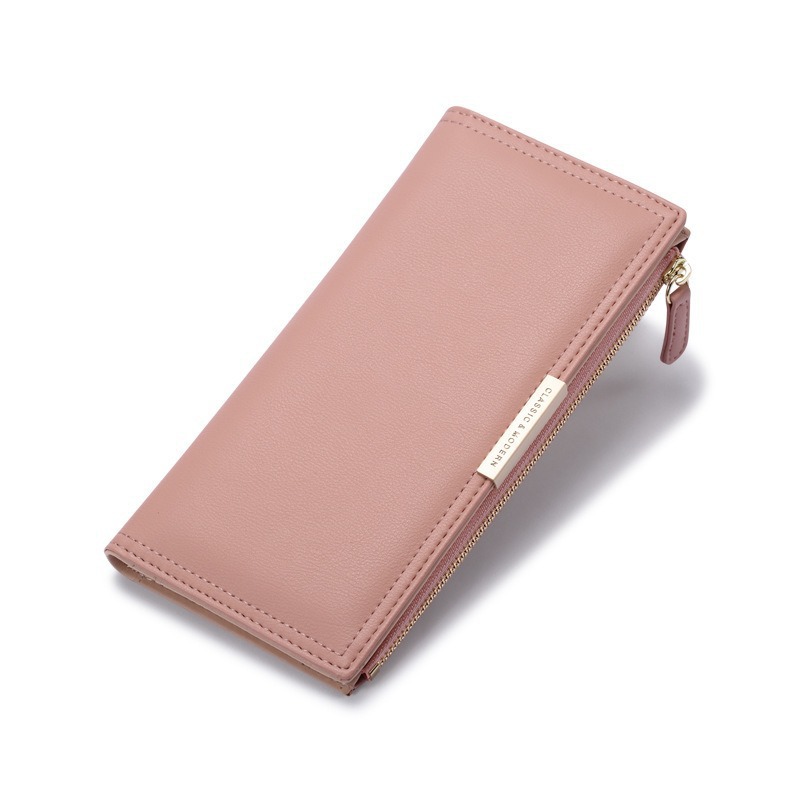 Classic Korean-style fashionable women's long wallet, cross-border best-selling hand-held bag purse, a trendy wallet for foreign trade Application Scenario