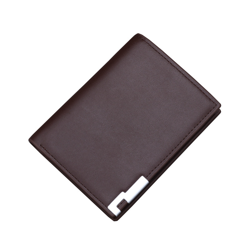 New men's wallet, Korean version multi-functional casual short wallet, fine texture fashionable leather wallet manufacturer in stock Item Picture