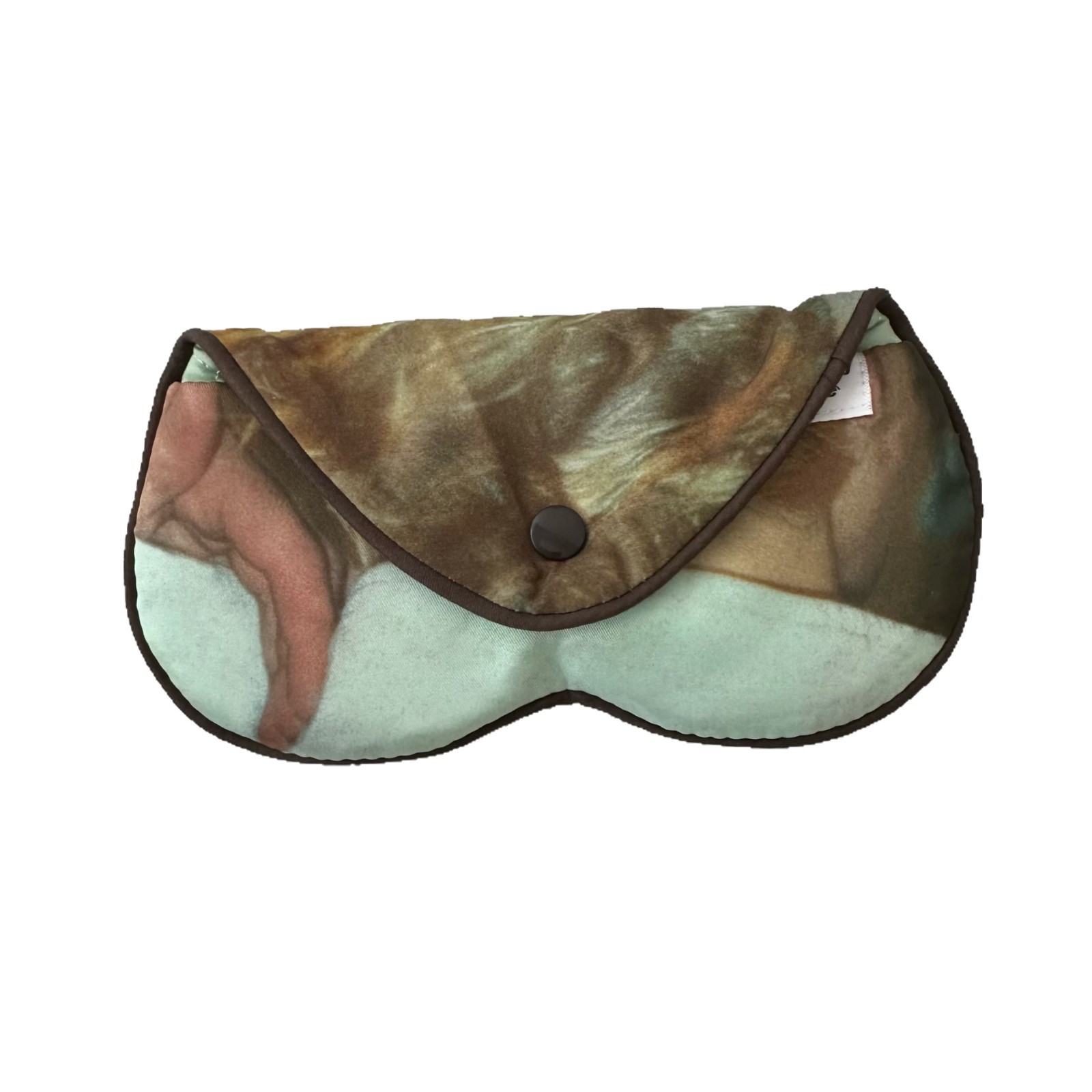 Creative heart-shaped glasses storage bag, portable glasses storage bag for travel, Korean-style sunglasses storage bag Item Picture