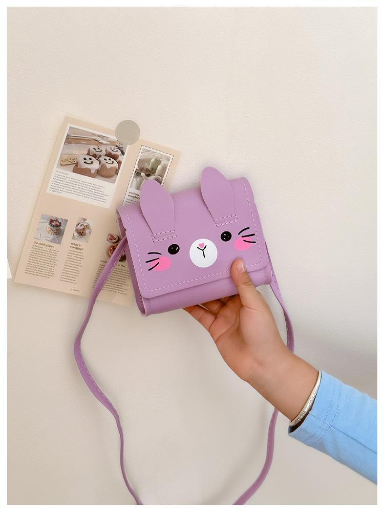2024 New cute cartoon mini children's crossbody coin purse for kindergartens, Korean version of Korean girls' single-shoulder girls' bag undefined