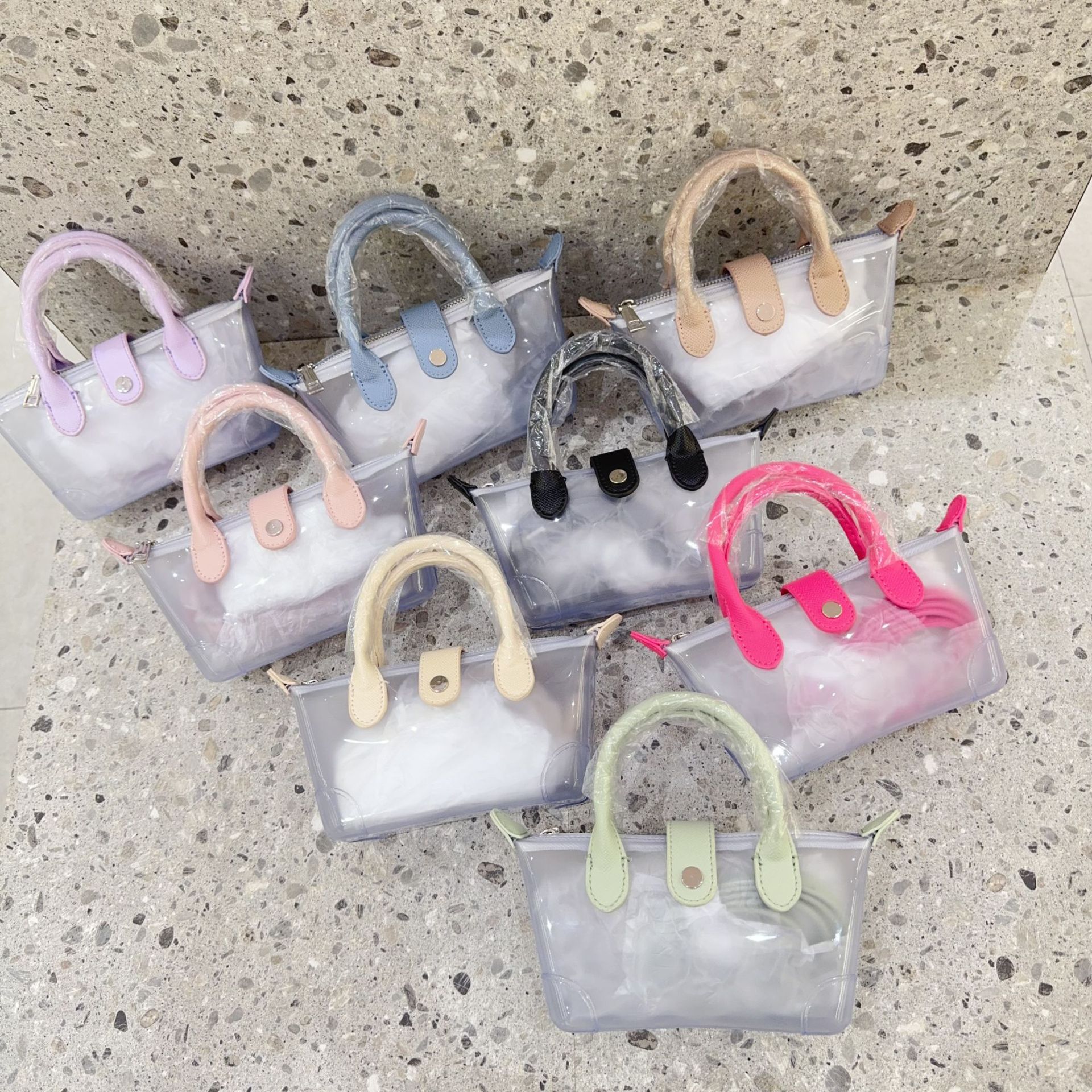 Cross-border women's bag 202 New style jelly Dumpling Bag, fashionable handbag, casual single-shoulder crossbody bag Application Scenario