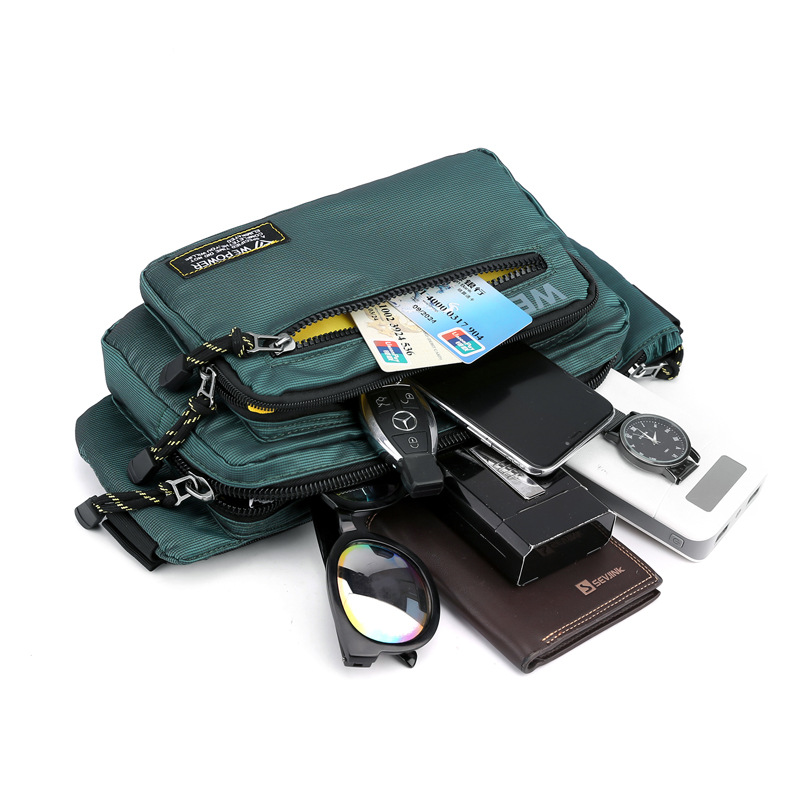 Cross-border new sports waist bag, fashionable men's chest bag, crossbody bag, outdoor running phone bag, fitness equipment bag Application Scenario