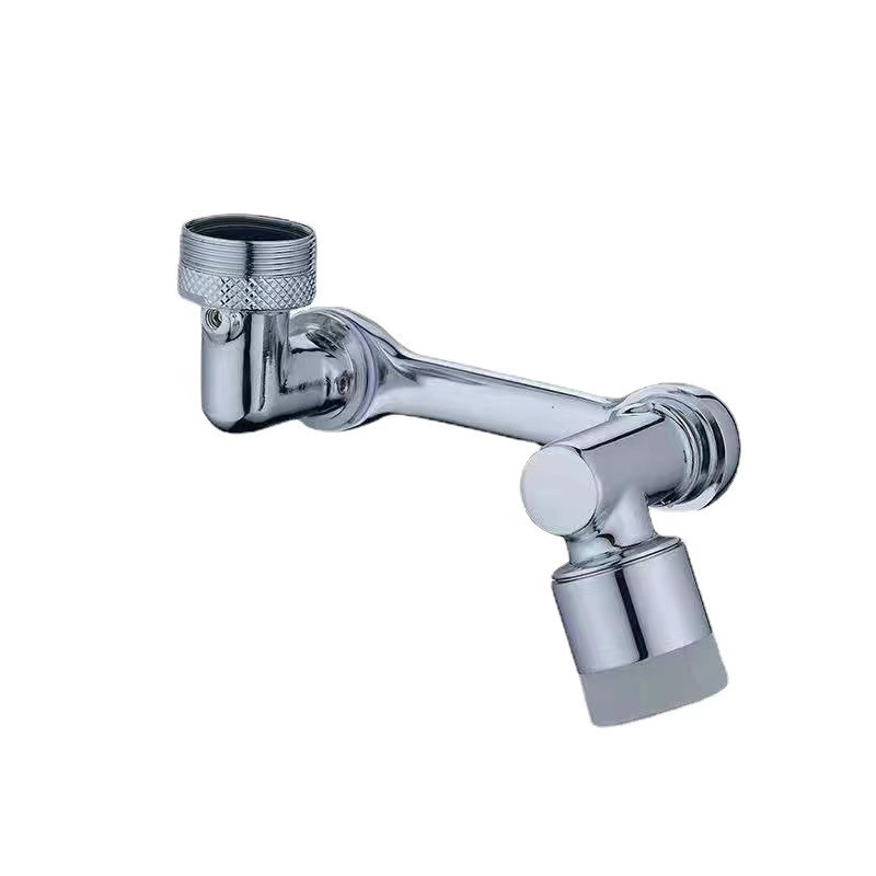 Cross-border 1080-degree mechanical arm foaming machine, universal extension anti-splash water washing tool, bathroom washbasin water dragon Item Picture