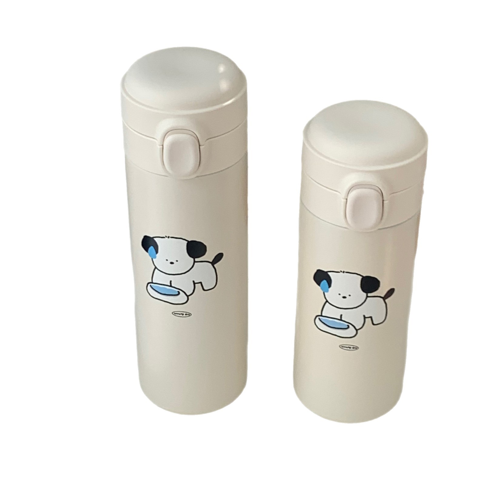 Original design Sweating Dog insulated cup, Korean ins style 304 stainless steel water cup, portable large-capacity insulated cup Item Picture