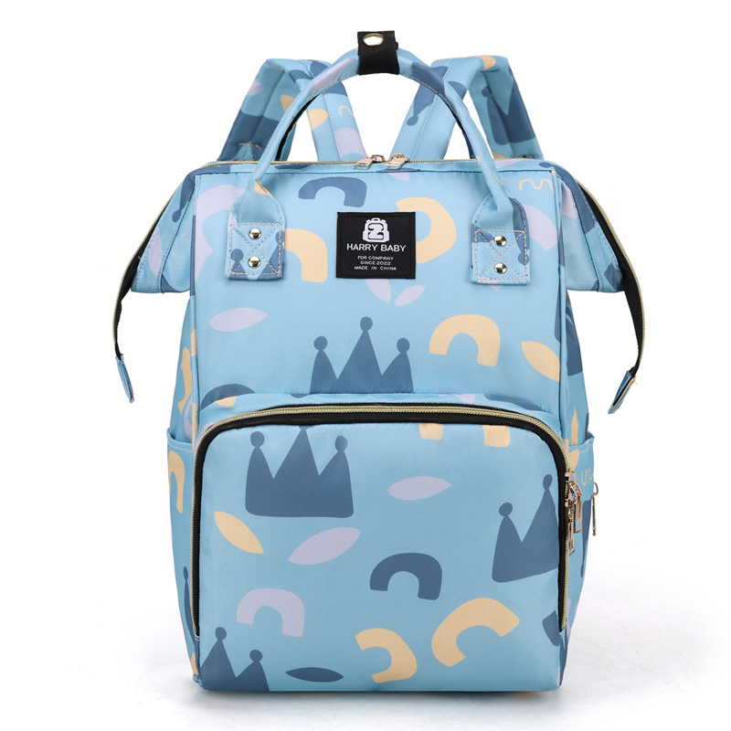 Mummy Bag, a new high-end handbag for mothers and babies, is a portable multi-functional large-capacity backpack made of nylon fabric Item Picture