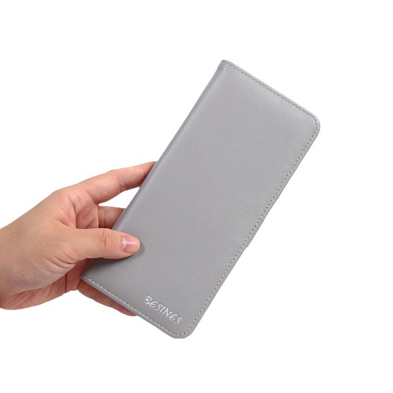 Cross-border foreign trade fashionable long lady's WALLET, super large capacity card case, document case, wallet, one-piece snap wallet Item Picture