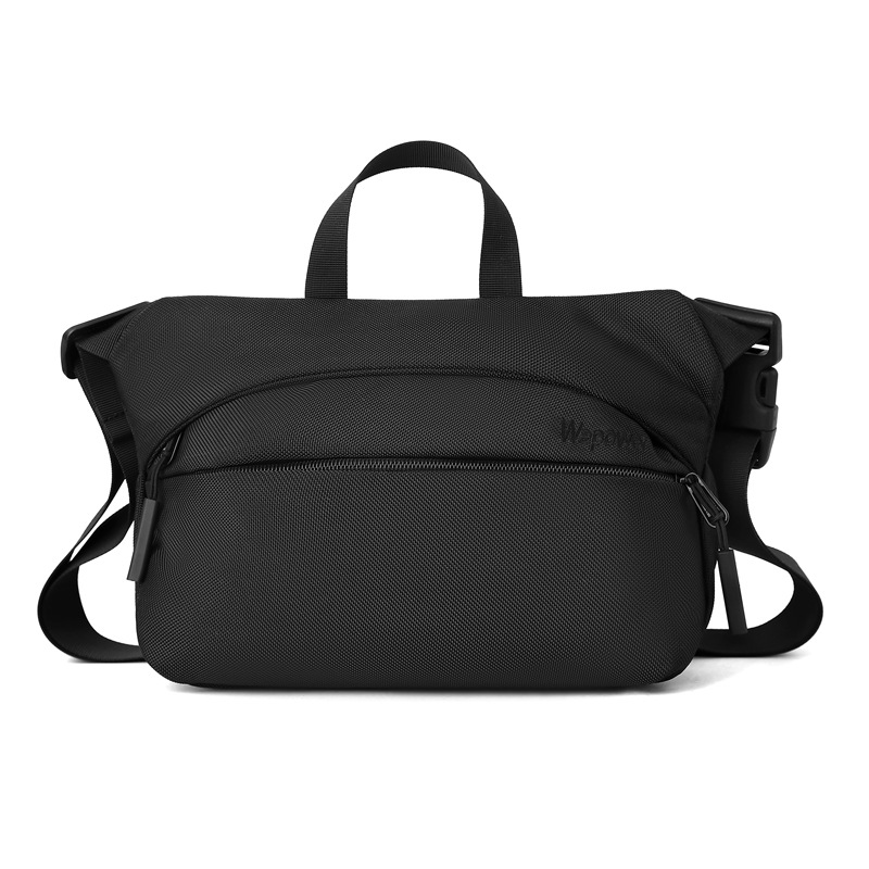 WEPOWER's new minimalist hand-held chest bag, business Korean-style men's crossbody bag, casual sports mobile phone shoulder bag Item Picture