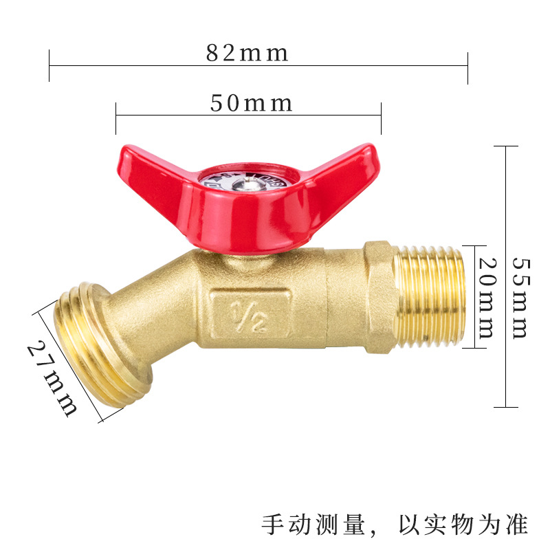 Tangke American standard NPT thread Amazon faucet Outdoor garden all-copper faucet brass butterfly handle quick-boiling faucet Application Scenario