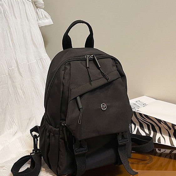 Large-capacity backpack 2025 new style casual Korean-style schoolbag, niche women's travel bag, class commuting bag Specification drawing