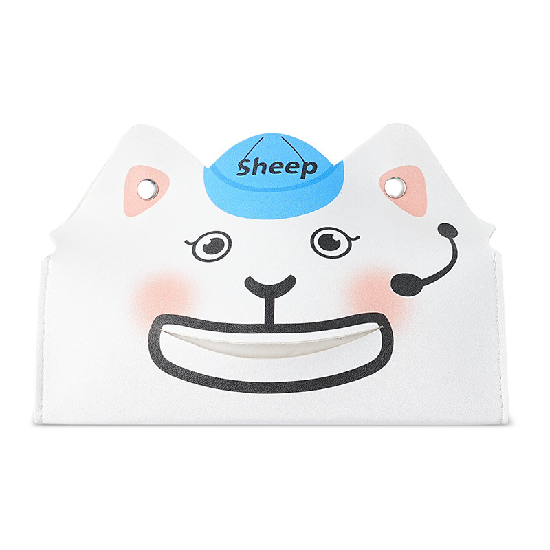 The new cute tissue box from Ailun is a multi-functional storage box for home living room and bedroom tissues Item Picture