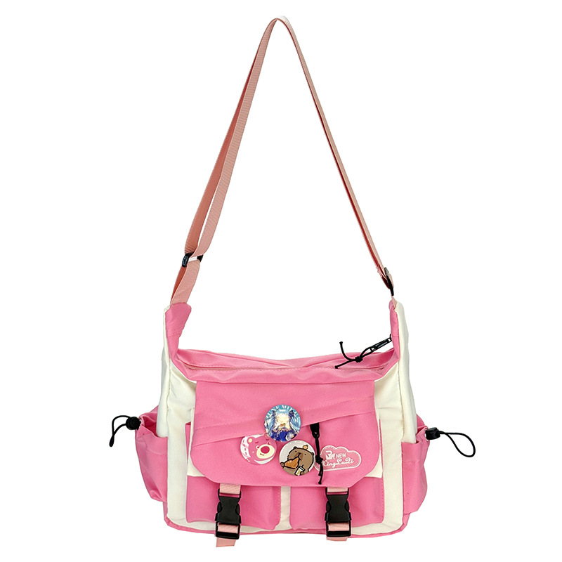 The 2025 new student tutorial bag is a cute, large-capacity, casual and versatile handbag with a Japanese style Item Picture