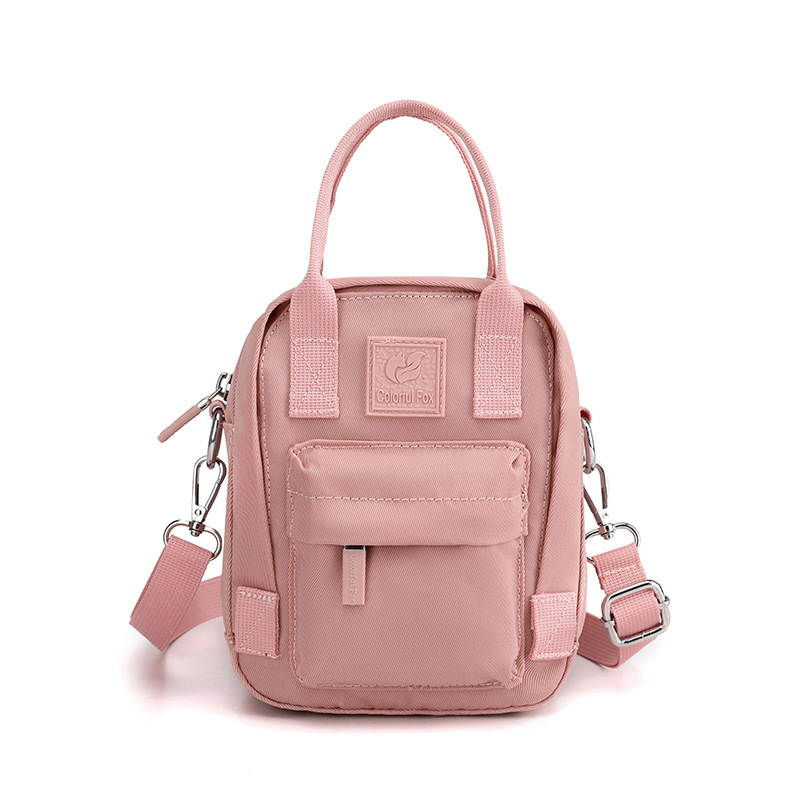 One-piece consignment for women's fashionable Korean-style trendy crossbody bag, simple and individual phone bag, water-resistant nylon crossbody bag full figure