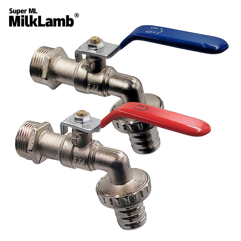 Cross-border exclusive 3/4x1 gardening zinc alloy faucets full figure