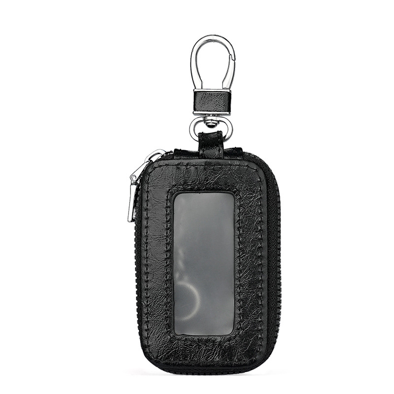 pu key case, multi-functional universal car key case, large-capacity waist-hung remote control protective cover, can print logo Item Picture