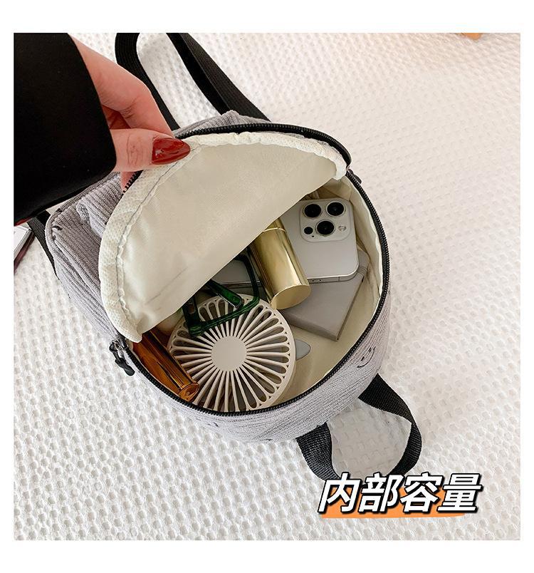 British-style versatile and cute single-shoulder mini crossbody bag 2023 new artistic and casual small bag backpack batch undefined