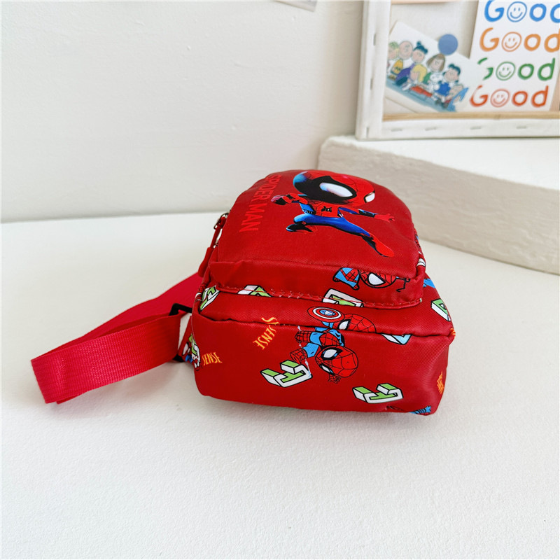 Cartoon cute boys and girls, large capacity, little boys' casual crossbody bag for going out, new children's bags Specification drawing
