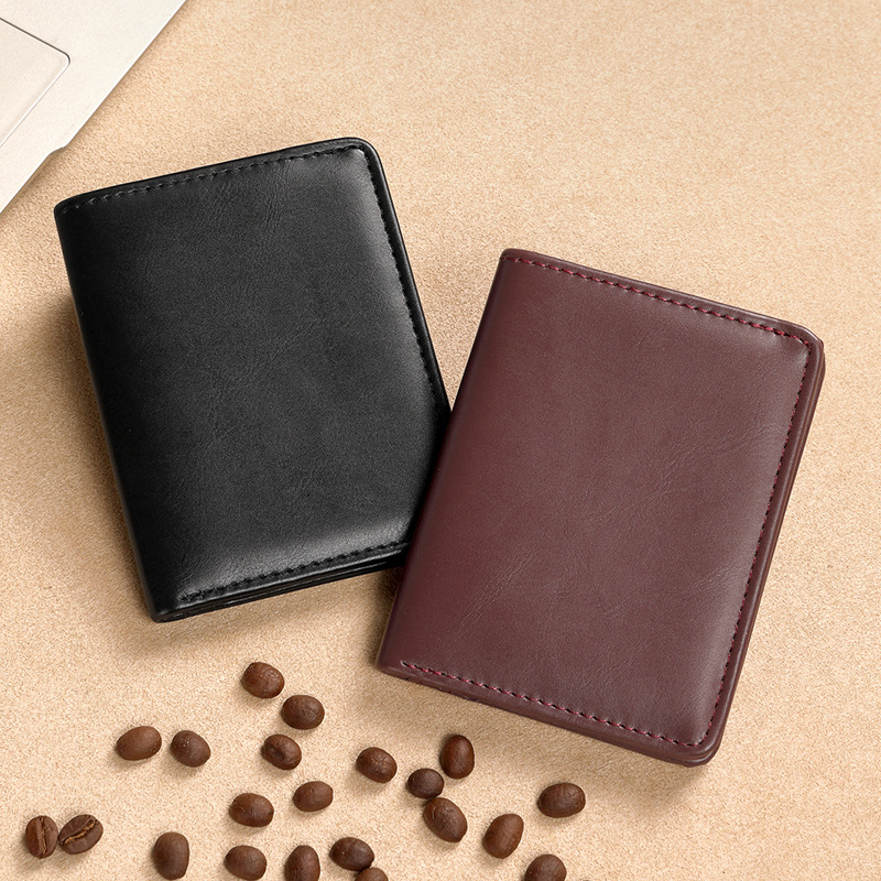 Cross-border best-selling simple men's wallet, multi-functional 20% off wallet, card holder, multi-slot ID bag Wallet, anti-magnetic details Picture