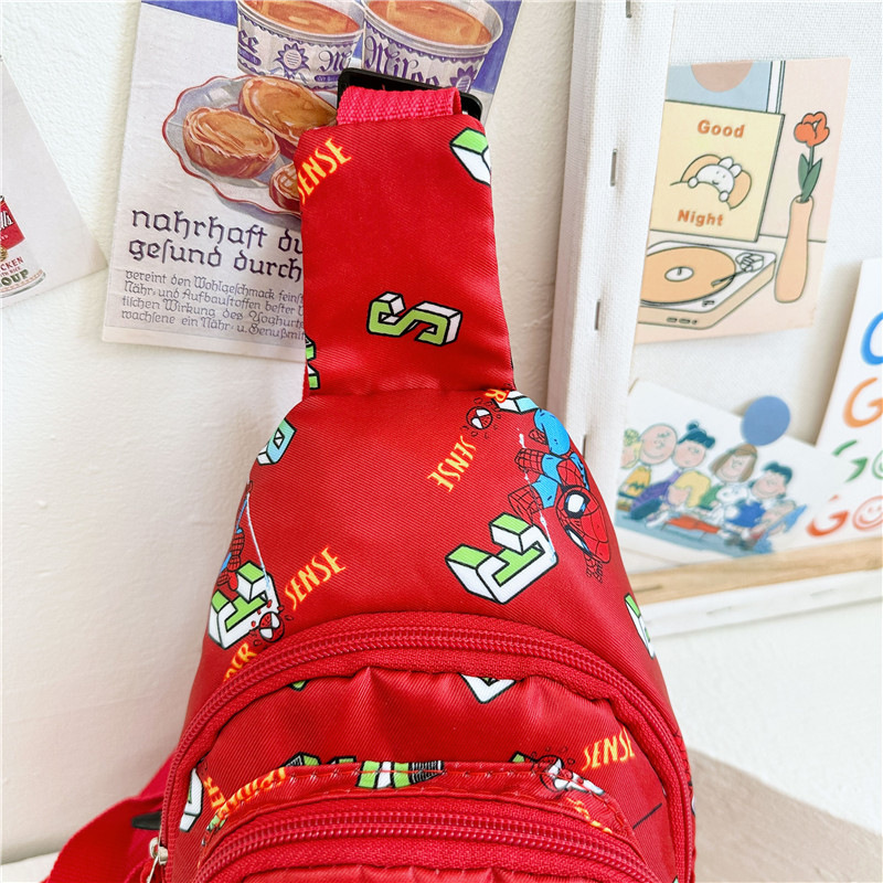 Cartoon cute boys and girls, large capacity, little boys' casual crossbody bag for going out, new children's bags Application Scenario