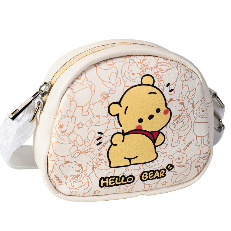2024 New Ear Dog small bag, cute cartoon, large capacity crossbody bag, women's multi-functional Weiwei Bear storage Bag Item Picture