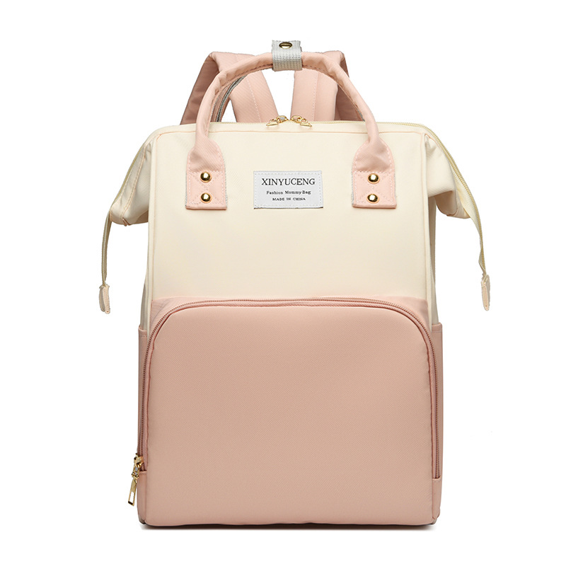 Mummy Mom Mother and Baby Backpack 2024, a portable, double-shoulder, large-capacity, lightweight, crossbody, multi-functional baby walking bag Application Scenario