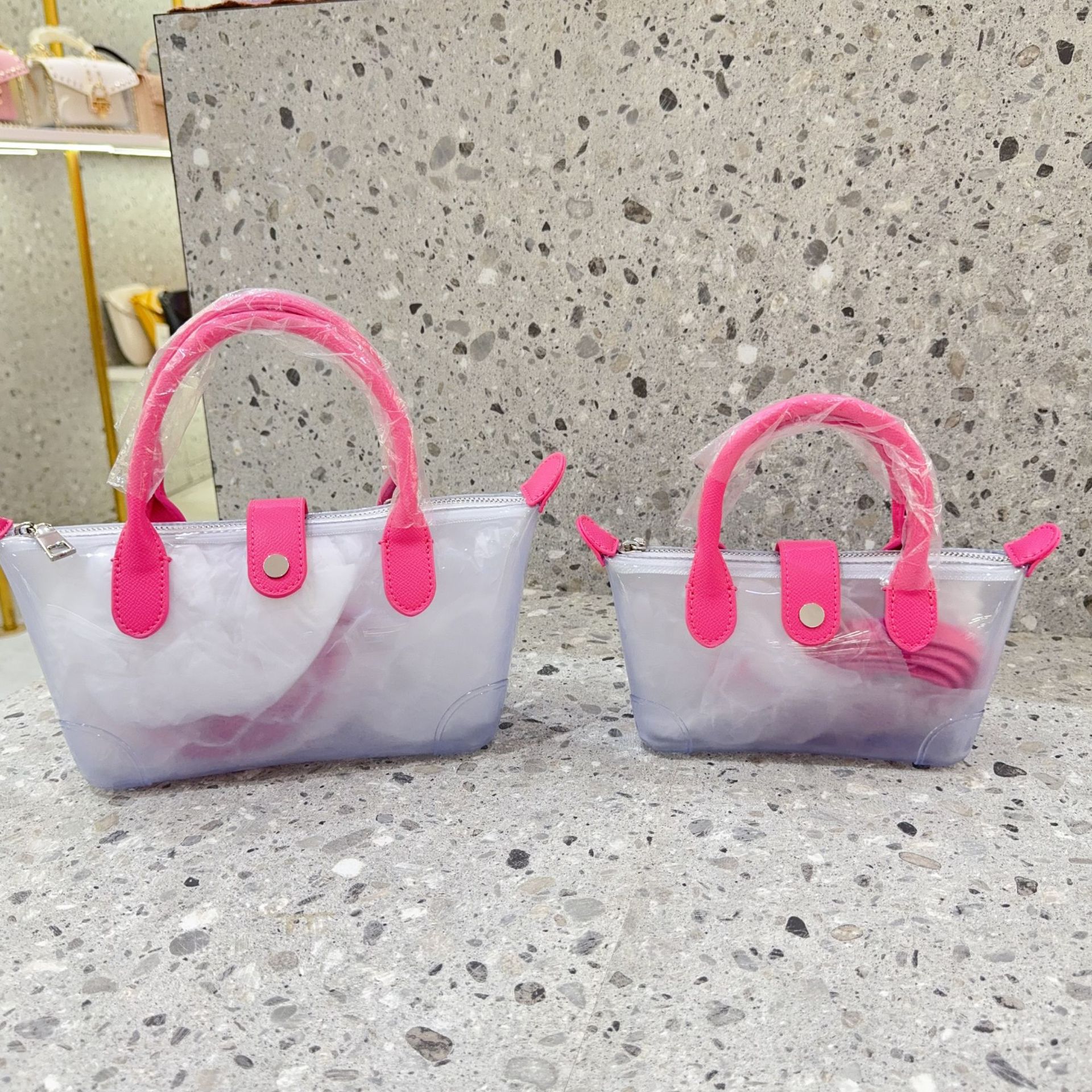 Cross-border women's bag 202 New style jelly Dumpling Bag, fashionable handbag, casual single-shoulder crossbody bag Item Picture