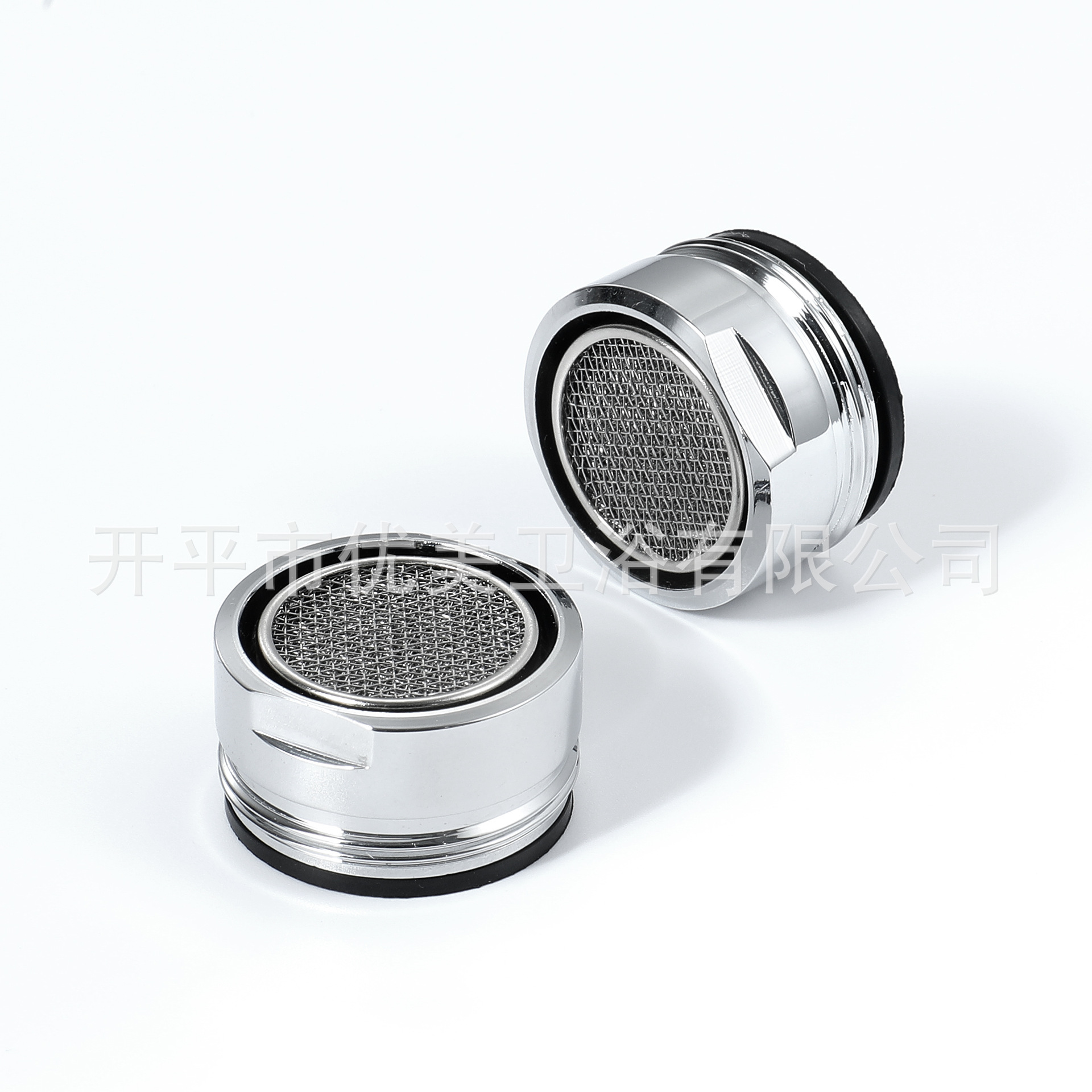 Faucet aerator, 24 copper outer teeth, stainless steel mesh inner filter screen accessories Application Scenario