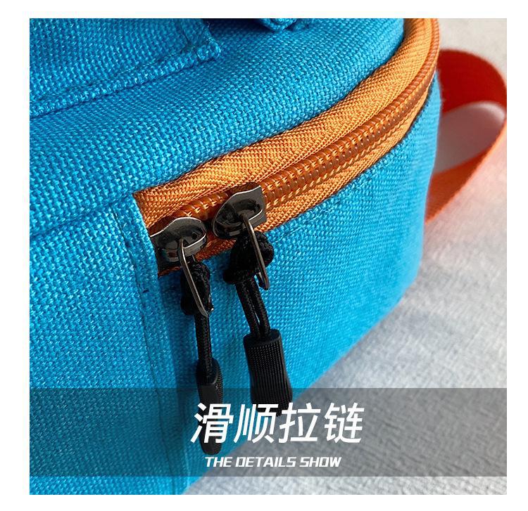 Korean-style casual, simple and retro solid-color Japanese-style canvas backpacks for women, student schoolbags, and a trend of women's commuting small backpacks undefined
