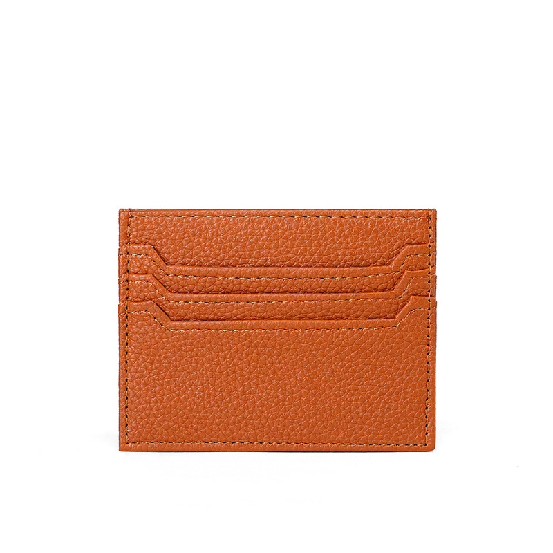 2024 Cross-border bestseller: Fashionable and simple small card case for women, exquisite, compact and ultra-thin ID card holder, one-piece style for women Item Picture