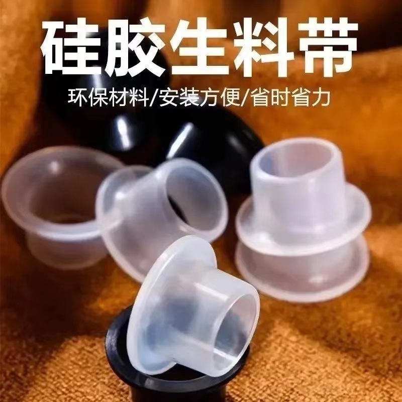 Replace the 1/4 silicone gasket of the faucet with a non-raw material gasket and replace the waterproof sealing gasket of the triangle valve full figure