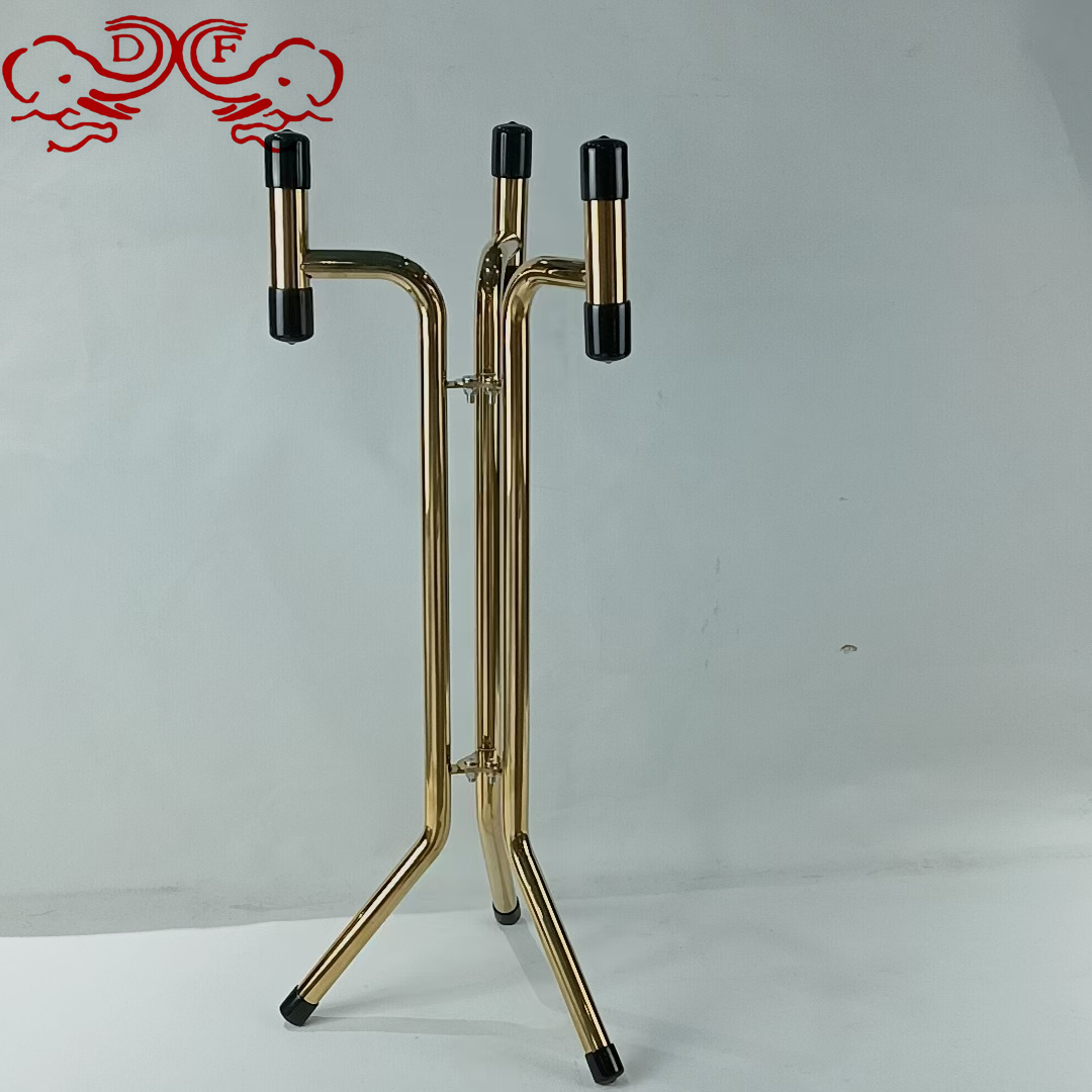 DF68050 stainless steel ice bucket rack, Champagne bucket rack, champagne bucket bar, hotel room sample room display bucket, DF TRADINGHOUSE Application Scenario