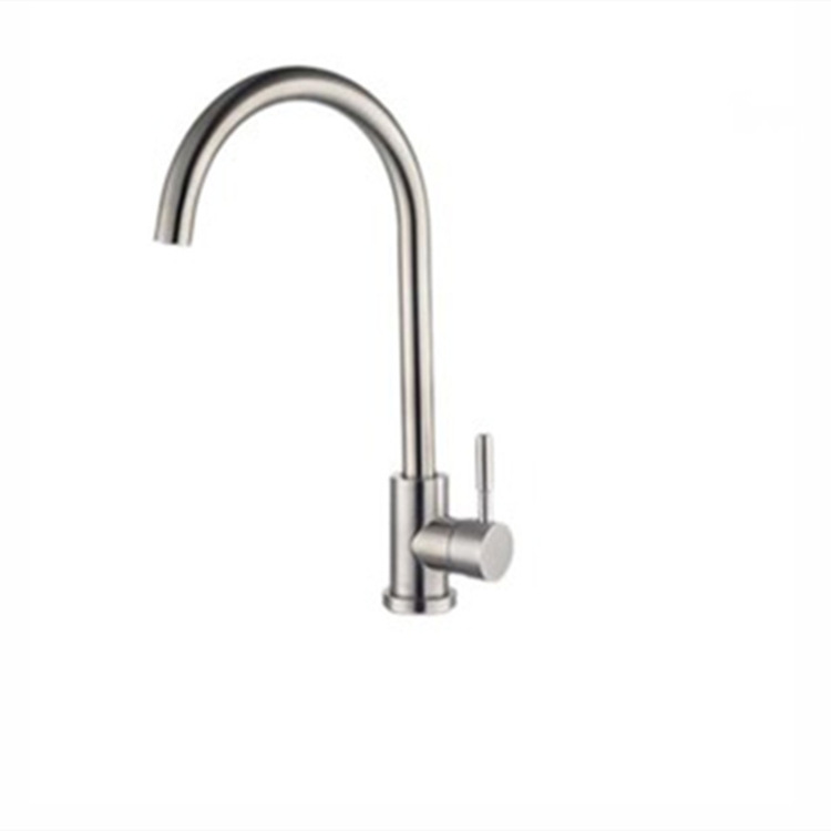 Gun grey kitchen hot and cold water faucets, sink, sink, household balcony, hotel European-style faucets Application Scenario