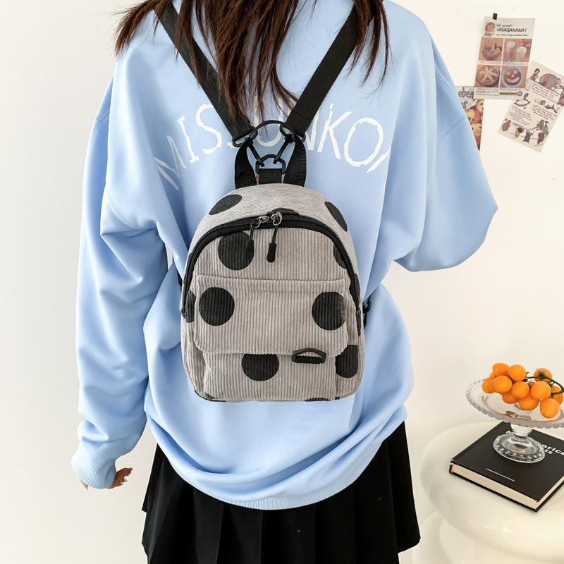 British-style cute and versatile mini single-shoulder small crossbody bag 2023 new style artistic and casual small backpack wholesale Specification drawing