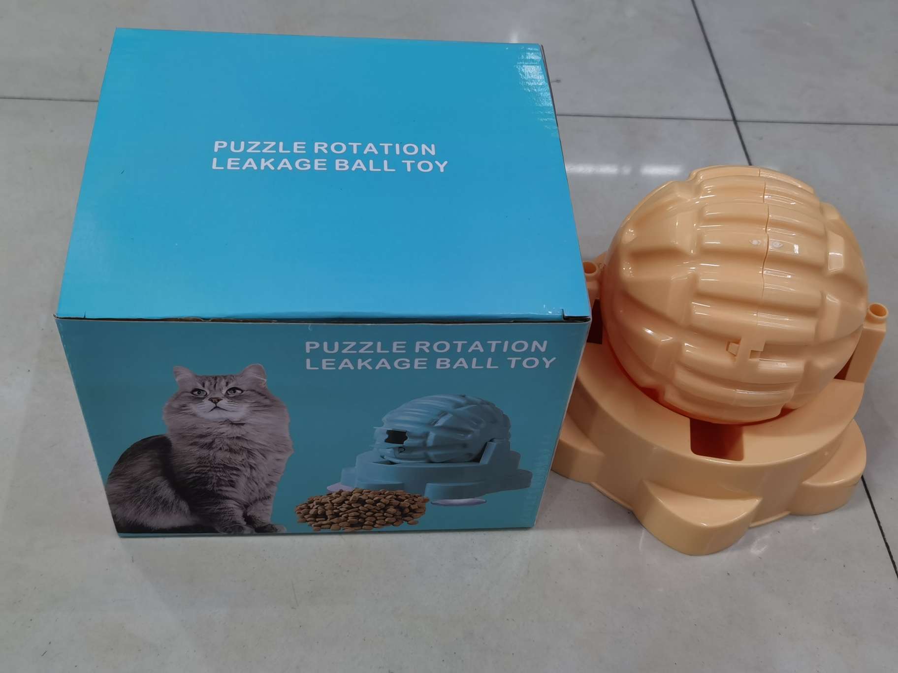Pet intelligence rotating food leak ball toy, portable suction cup design, pet food leak device, plate, dog toy, pet Item Picture