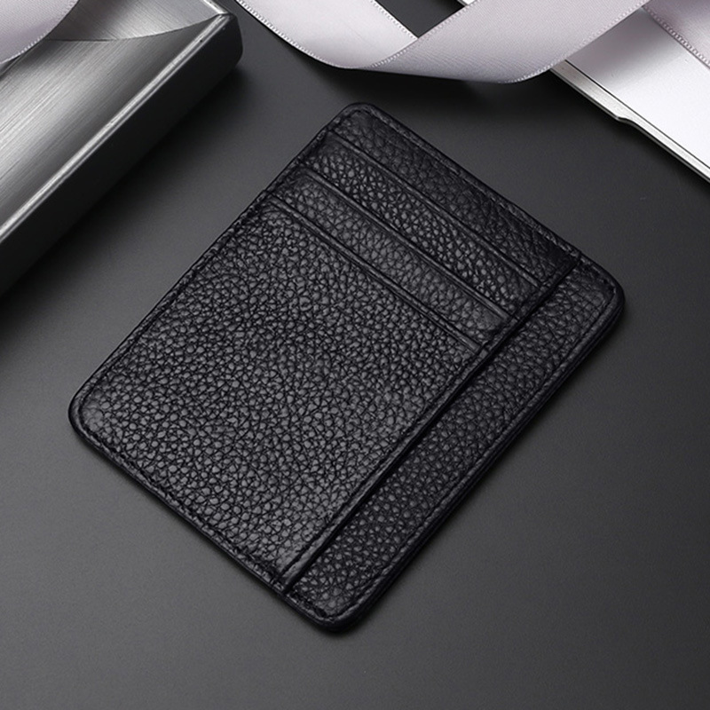 Cross-border foreign trade card bag for men and women, ultra-thin mini coin purse, card case integrated, small multi-functional card holder, driver's license Specification drawing