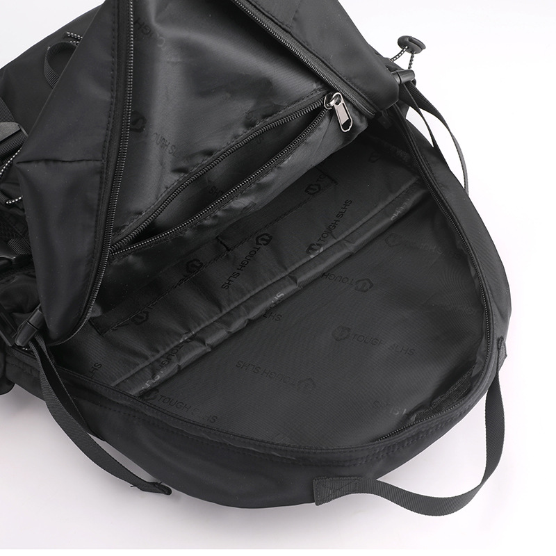 New Korean-style trendy backpack, fashionable and personalized travel backpack, large-capacity student schoolbag, outdoor anti-theft backpack Specification drawing