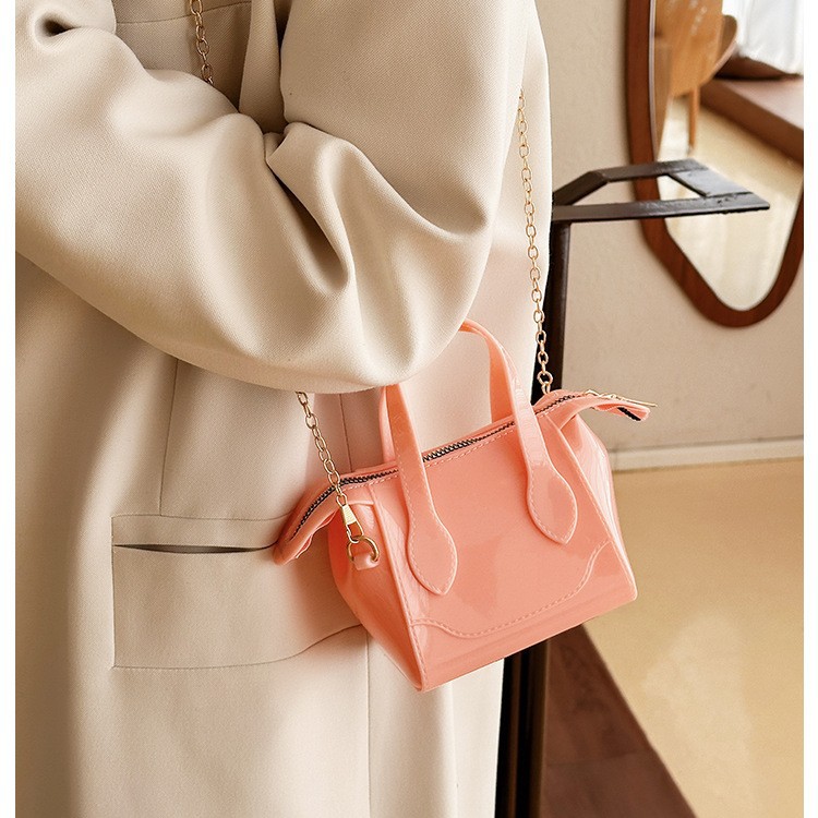 2025 New cross-border best-selling jelly bag, hand-held mini bag, children's small bag, cute little crossbody bag for girls Specification drawing
