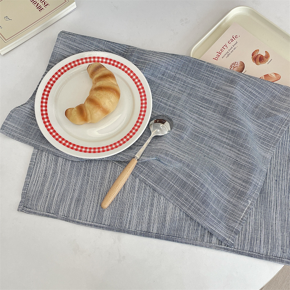 bj250221 simple furniture heat insulation pad, restaurant napkin placemat, heat and stain resistant, living room coasters, Western placemat full figure