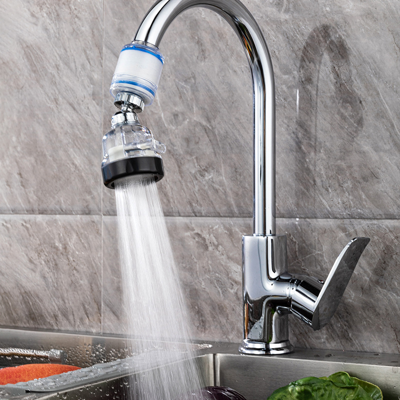 Amazon cross-border faucet splash-proof faucet, kitchen household shower head, extended extender, water purifier, filter details Picture