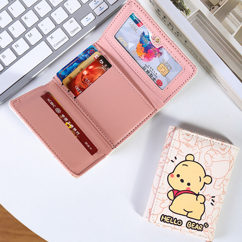 ins cute wallet, portable cartoon, super cute Japanese-style small wallet, large capacity loose change mini card case, student girl Application Scenario