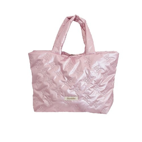 49221 New heart-shaped hand-held bento bag, Office worker's hand-held bag, shopping storage bag, student's miscellaneous storage bag Item Picture