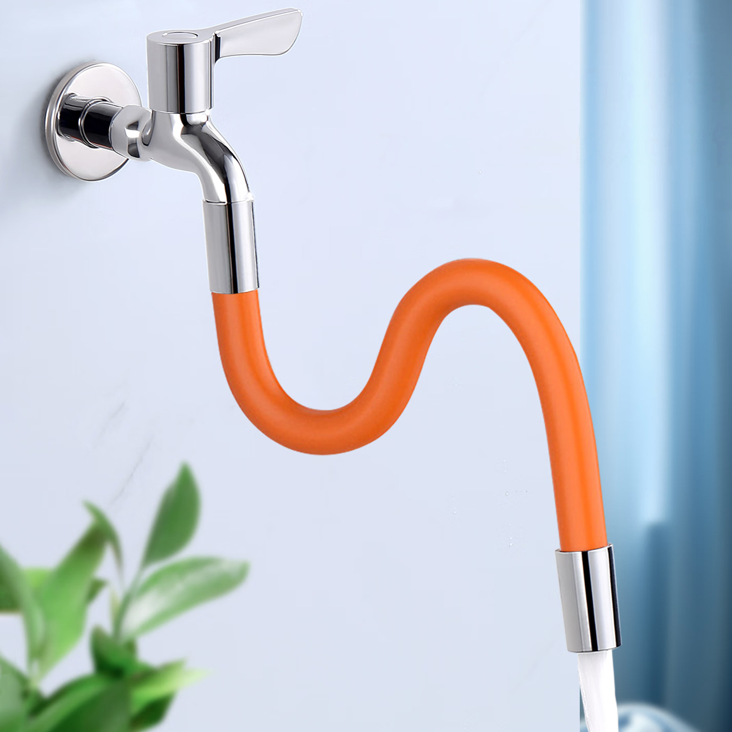 Factory universal rotatable water pipe extension, faucet extension, splash-proof head, external connector, shower head, and water outlet full figure