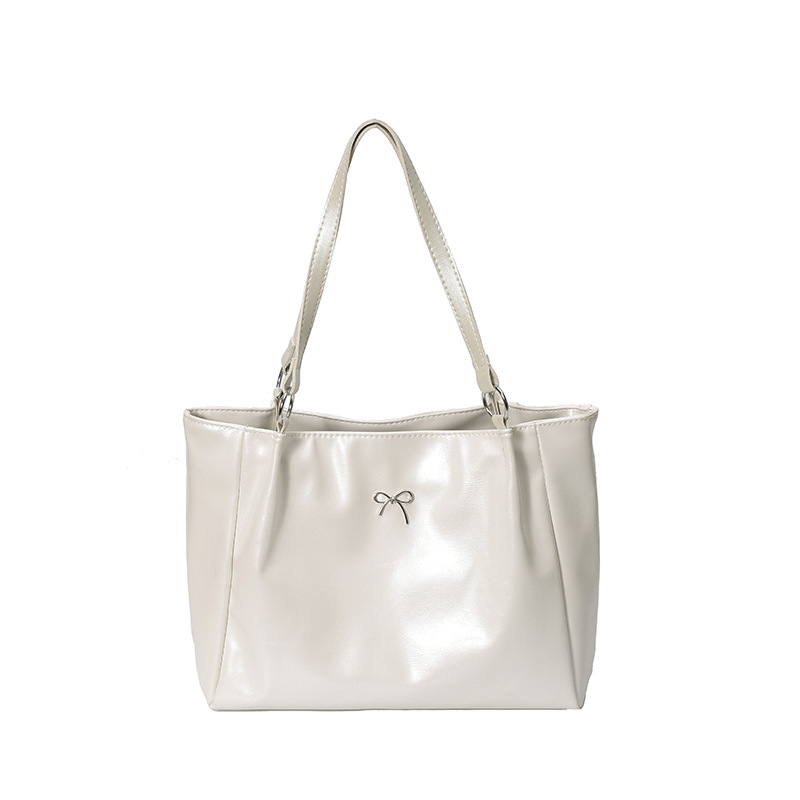 Tote Bag Women's new large-capacity commuter bag, niche design, high-end feel, bestseller red single-shoulder bag Item Picture