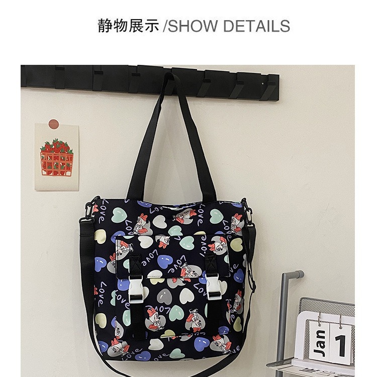 New best-selling student tutorial bags, elegant and fashionable large-capacity single-shoulder bags, fresh and sweet ladies' tote bags wholesale Application Scenario