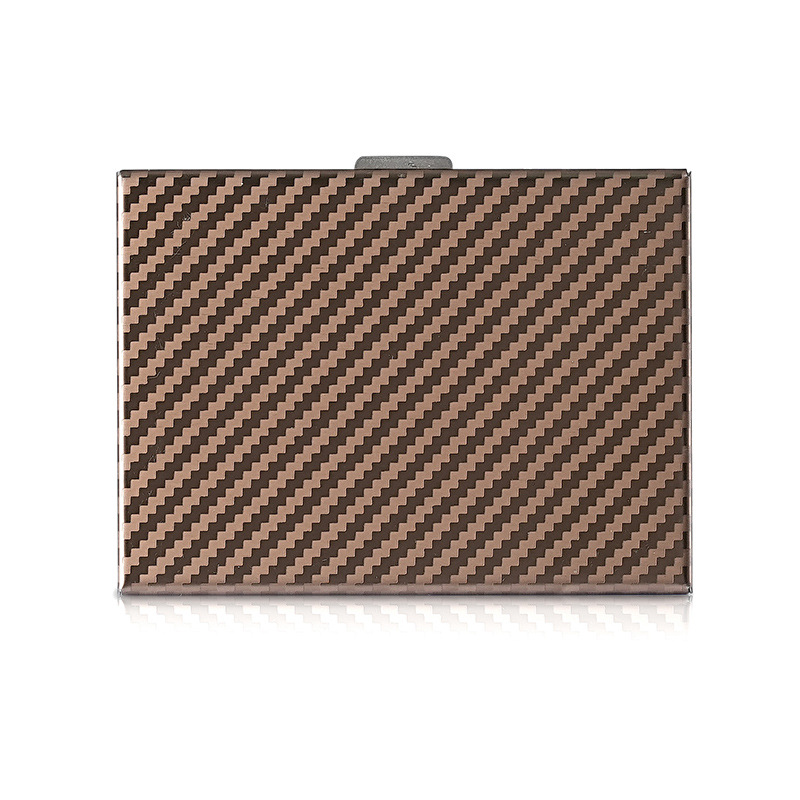 New multi-functional stainless steel metal card box, card clamp, card case, large-capacity multi-organ card case, driver's license cross-border Item Picture