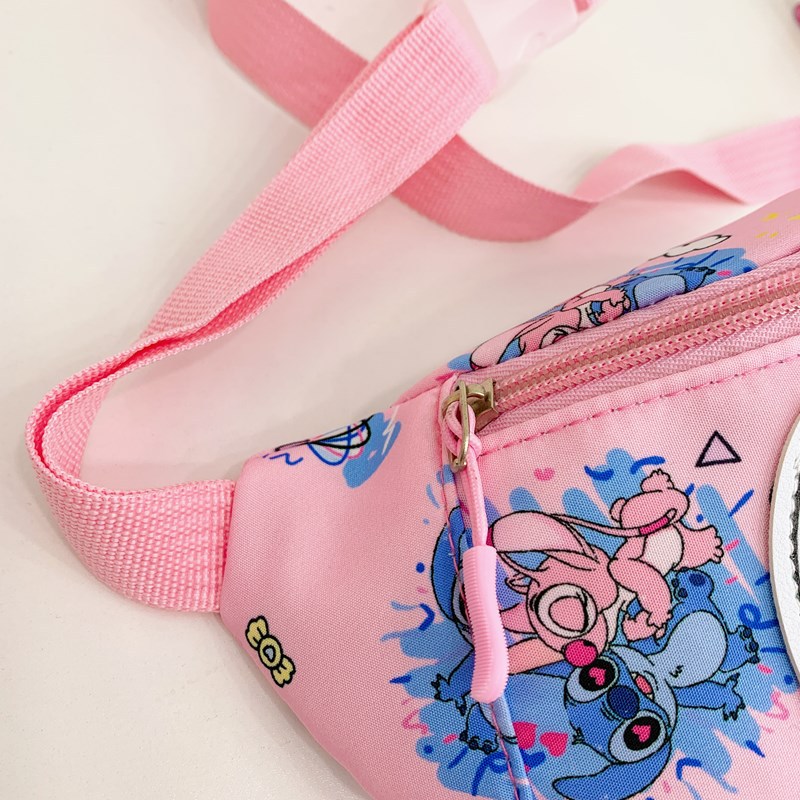 2025 New children's bags, cute Teddy waist bags for boys and girls, crossbody bags, outdoor casual and fashionable chest bags details Picture