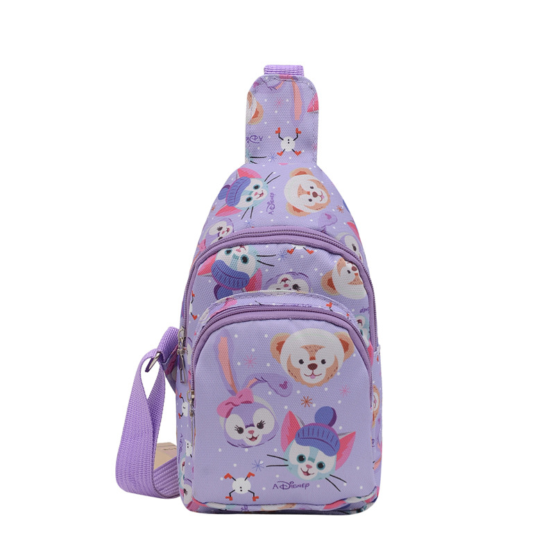 Cute children's crossbody bag 2022 new style trendy cartoon Star Delu single-shoulder bag for boys and girls chest coin purse Item Picture